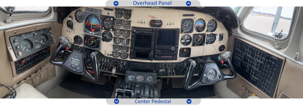 King Air 200 Cockpit
